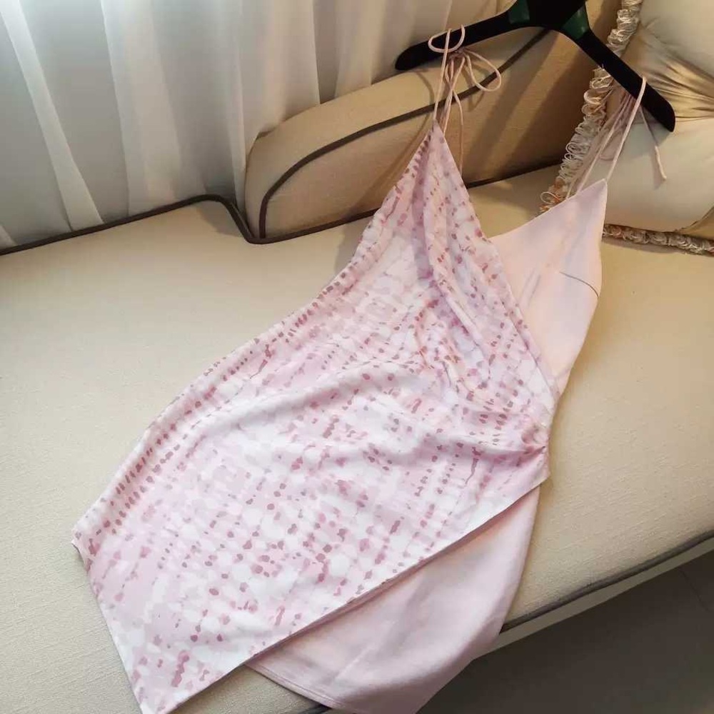 Brand new silk dress size S adjustable strap